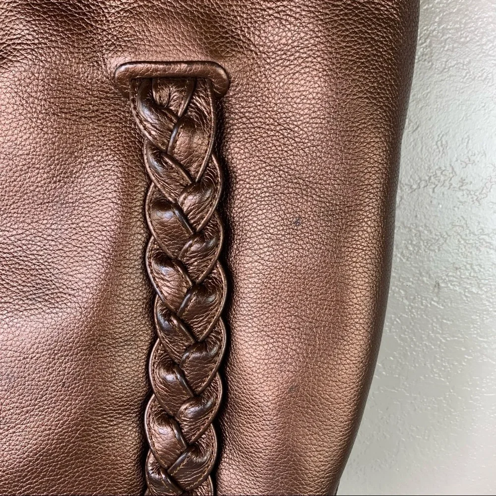 Tosca Blu Italian Leather Tote Style Handbag